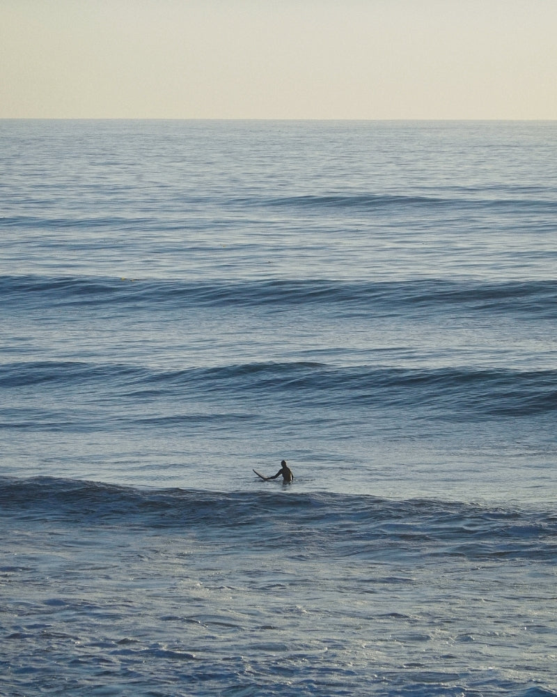 Surfer and Waves